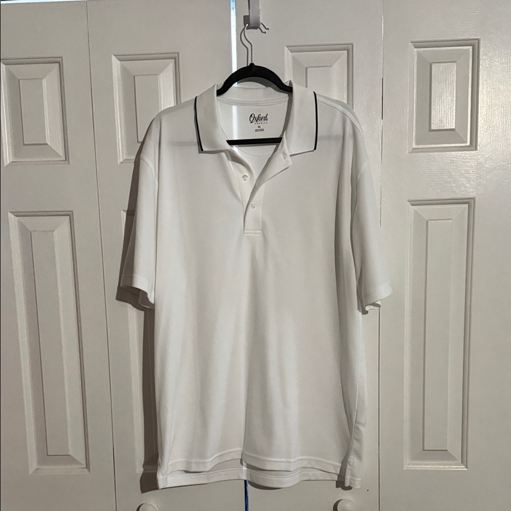 Oxford Classic White Polo Shirt